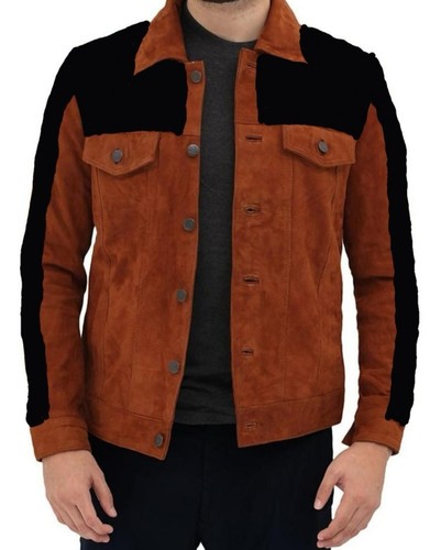 Herren hellbraun trucker - hellbraun,