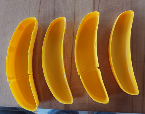 2er set bananen box - set, bananen-box