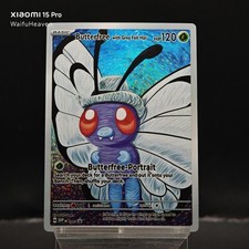 Butterfree Van Gogh Pokemon Karte Customized Artwork / Deko