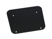 Startnummerntafel ABS, Schwarz