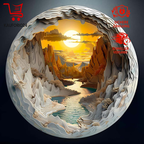 Holzpuzzle vision - holzpuzzle, 3d