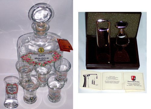 Wmf glaskaraffe 6 gläser - glaskaraffe,