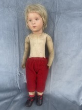 Großes Deutsches Kind Antike Käthe Kruse Puppe Friedebald 55cm