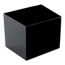 Finger Food Cube Tasse schwarz