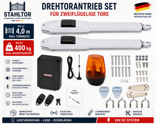 Drehtorantrieb set für - drehtorantrieb,