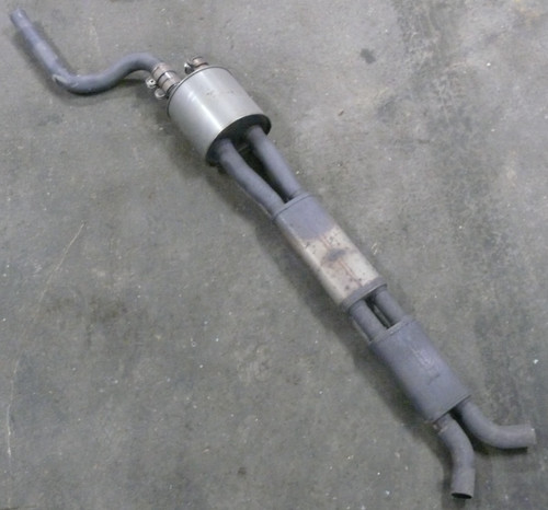 Auspuff mittelschalldämpfer - auspuff,