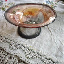 Kleine glasschale signiert - glasschale,,