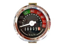 Tacho für Mofa Moped 80km/h Tachometer 48mm Hercules Puch Kreidler Zündapp KTM