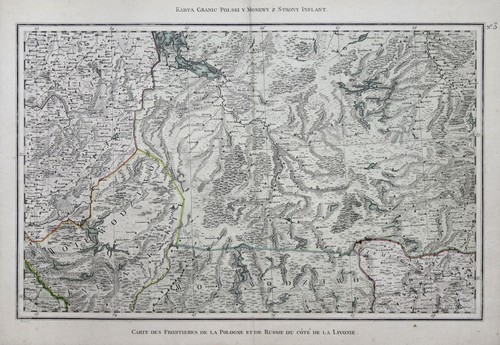 Baltikum original kupferstich - baltikum,