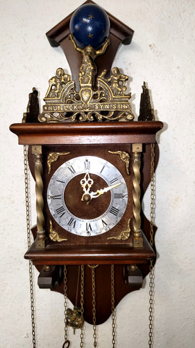 Alte zaanse kleine wanduhr - kleine,