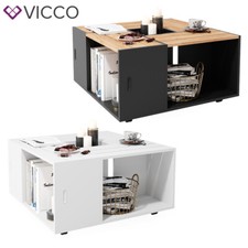 Couchtisch ANTON Obstkiste Sofatisch Kaffeetisch 2 Varianten Beistelltisch VICCO
