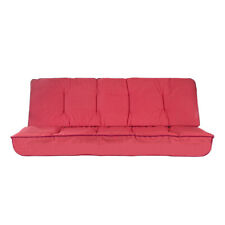 Auflagen Set Hollywoodschaukel Bänke Rückenkissen Polsterauflage 150 cm