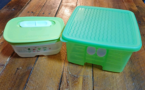 Zwei frischedose tupperware - frischedose,