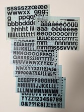 Letraset Transferbuchstaben