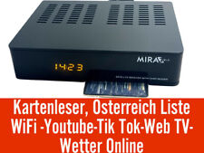 HD Sat Receiver mit Aufnahmefunktion Kartenslot Timeshift,HDMI PVR USB WiFI