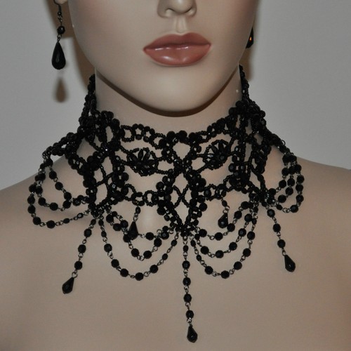 Set gothic collier und - set,