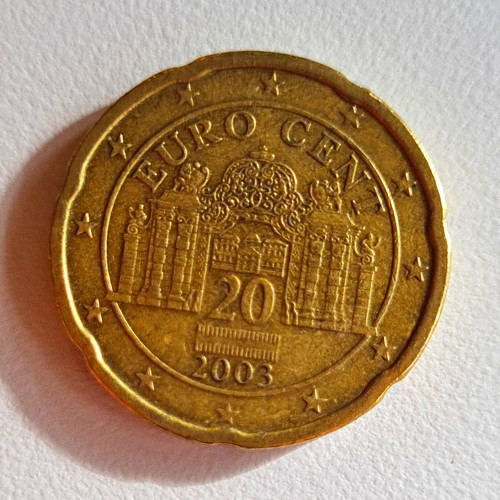 Euro cent kursmünze 2003 - kursmünze,