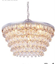 Kristall-Kronleuchter, Moderner Stil, Esszimmer-Beleuchtung, Aufhängbar