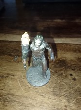 Sammler Action Figuren aus dem Film " Herr der Ringe" Uruk-Hai mit Fackel