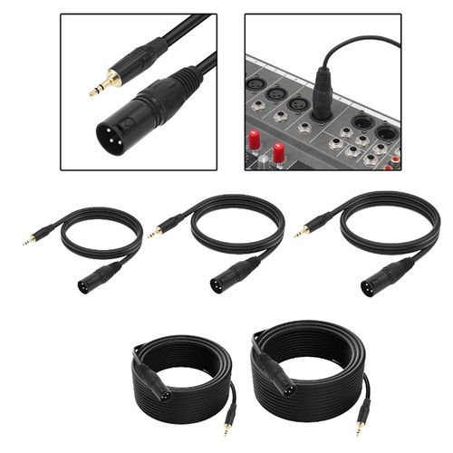 Xlr bis mini jackkabel - 3,5, mm