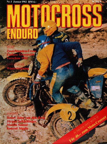 Zeitschrift motocross enduro - motocross,