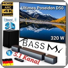 Soundbar TV Wireless Subwoofer 5.1 ULTIMEA Poseidon D50 Bluetooth Xtra Bass