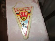 VfB Stuttgart Original 70iger Jahre Wimpel "Stuttgart VfB 1893 Wappen" TOP