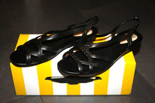 LEMON JELLY Bade Sandalen Gr 38 Pale Black mit Lemon-Duft NEU & OVP