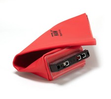 NH Aufsteckgriff Aufsteck-Griff Sicherungseinsätze - Lederstulpe Rot 00 bis 4