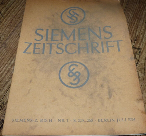 Siemens zeitschrift 1934 - siemens, 7/1934