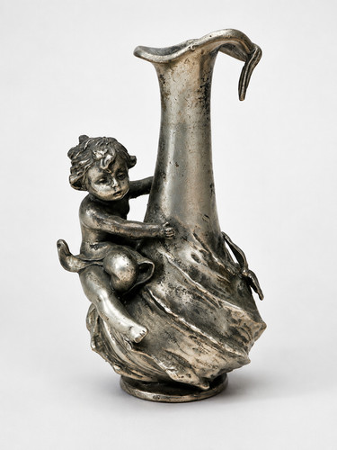 Antique art nouveau pewter - nouveau,