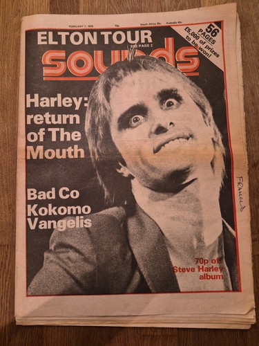 Sounds newspaper 1976 - sounds,