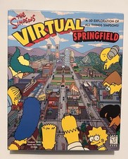 The Simpsons Virtual Springfield Big Box PC
