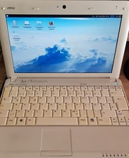 Netbook MSI Wind U100 10,1" Display 1GB RAM 160GB HDD Ubuntu