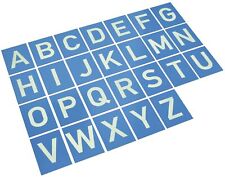 Sandpapierbuchstaben A-Z 26-tlg. Blau Fühlbare Buchstaben Eduplay