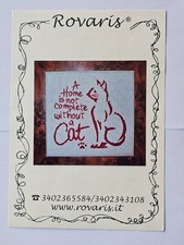 Kreuzstich-Stickvorlage: "Cat"