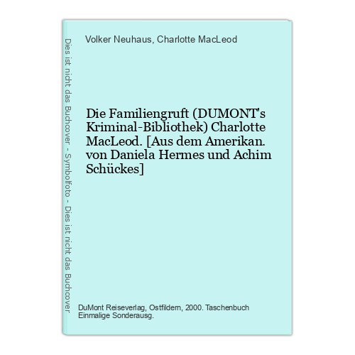 Die familiengruft dumont s - die,
