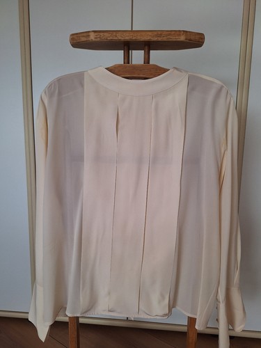 Chanel bluse seide creme - seide, beige