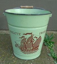 Emaille eimer mit - mit, segelboot