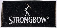 Strongbow Apfelwein Baumwolle Stab Handtuch 525 mm x 250 mm (pp)