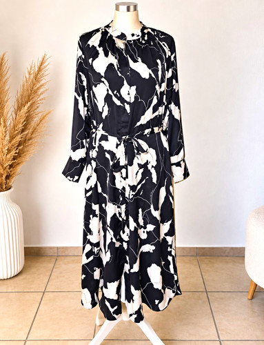 Damen maxikleid midi - h&m,