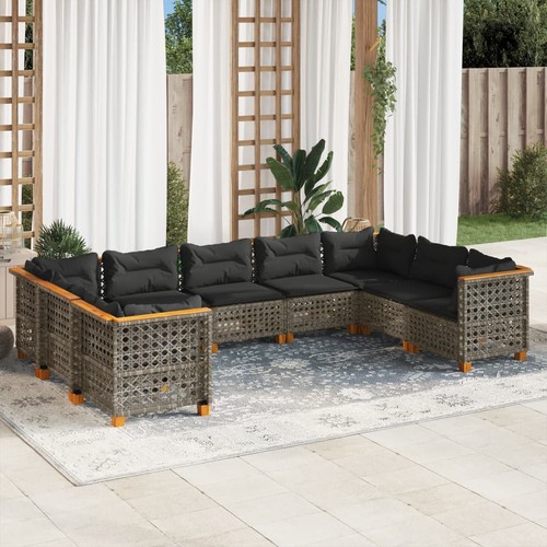 Tlg garten sofagarnitur mit - 9-tlg., garten-sofagarnitur