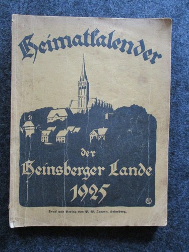 Heimatkalender der heinsberger - heimatkalender,