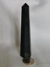 schwarzer Turmalin Obelisk -