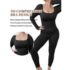 Übergröße Shapewear Damen Bauchweg Body Shaper Mieder Taillenformer Bodysuit