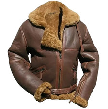 RAF Herren Bomberjacke Braun