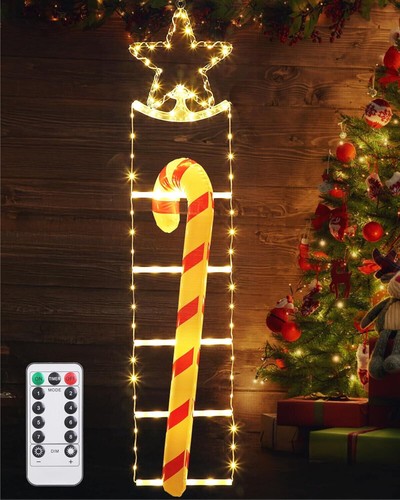 Led weihnachtsmann leiter - weihnachtsmann,