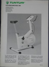 Betriebsanleitung - TUNTURI - ECB ERGOMETER - E405 , mit  FITNESS GUIDE