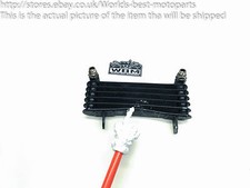 Ducati Hypermotard 796 (1) 10' Oil cooler radiator Ölkühler Kühler Bent/Twisted