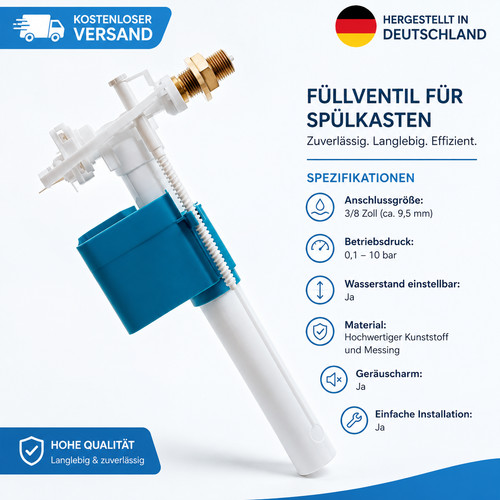 Universal füllventil - universal,